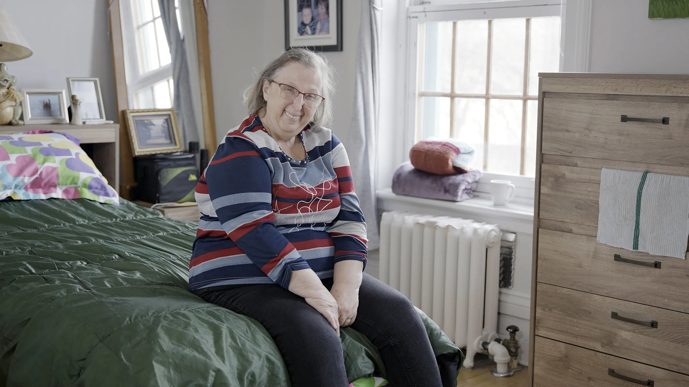 Photo de Julie dans son logement