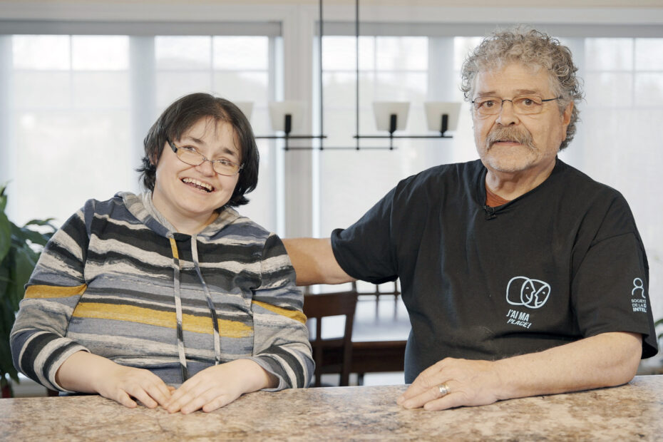 Celia et son père Roger