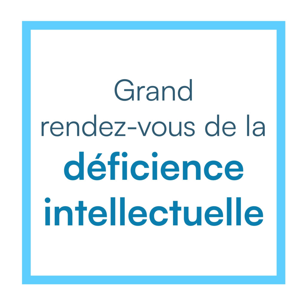 nouveau logo du Grand rendez-vous de la déficience intellectuelle en format jpg